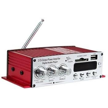 Kinter mA de 120 Amplificador digital estéreo con graves/Treble ajuste con emisor manual