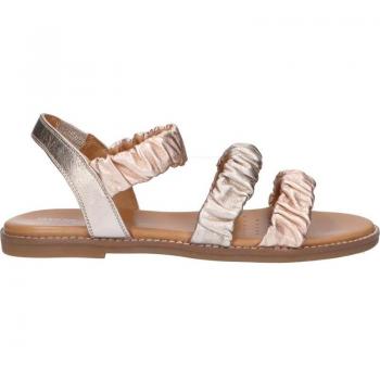 Sandalias de Mujer Geox D Naileen A Oro, tipo sandalias, características: diseño elegante, material transpirable, suela antideslizante, plantilla acolchada para mayor confort