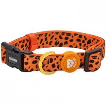 Collar Regulable para Perro DUKIER Cheetah Gold de Neopreno, Resistente, Talla XS