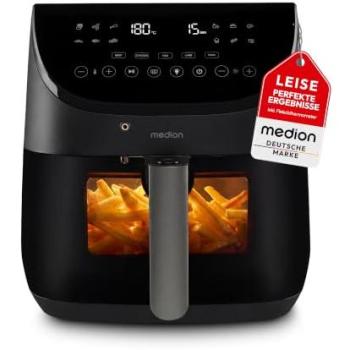 Freidora de Aire Medion MD 13060 XL 6,6L 1700W con Temperatura Ajustable y Silenciosa