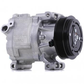 Compresor de aire acondicionado DENSO DCP09061 para FIAT Punto, Stilo, Bravo, Panda, Doblo, 500, Idea; FORD Ka; LANCIA Ypsilon y Musa