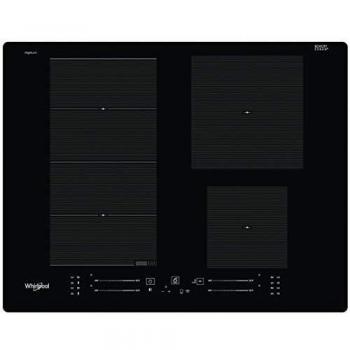 Placa de Inducción Whirlpool WFS2765NE/IXL 4 Zonas 65cm Negra