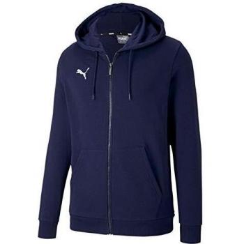 Puma TEAMGOAL 23 Casuals Hooded Jacket for Men, Dark Blue, Size L
