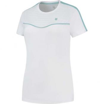Camiseta de tenis y pádel mujer Hypercourt Rounded neck Top 2 K-Swiss