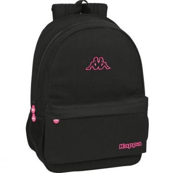 Mochila Adaptable a Carro Kappa Safta Black and Pink