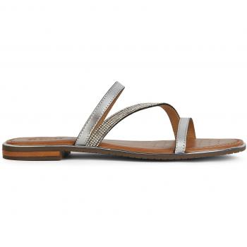 Sandalias Geox Sozy Plus Plateadas para Mujer EU 39