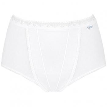 Sloggi Control Maxi Women's Cotton Briefs - White