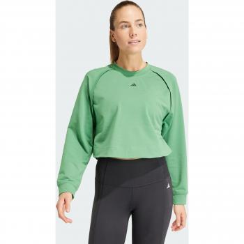 Sudadera adidas Power Hidden Racerback Overlay verde mujer - M