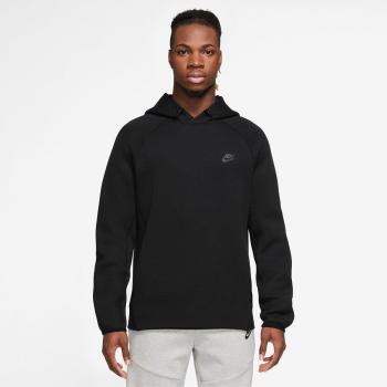 Nike Men's Tech Fleece Overhead Hoodie - Black, Size M