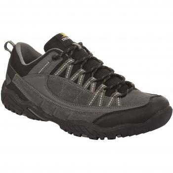 Trespass Taiga - Zapatillas de Atletismo de Cuero para Hombre, Color Gris, Talla 45