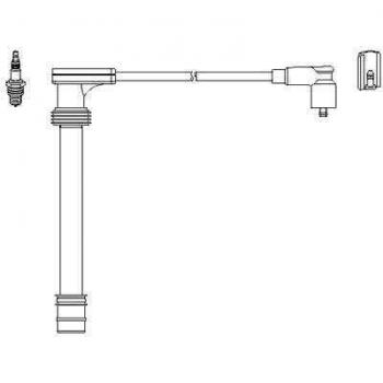 HÜCO 134518 - Juego de cables de encendido