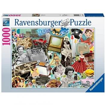 Rompecabezas Ravensburger Años 50 - 1000 Piezas para Adultos