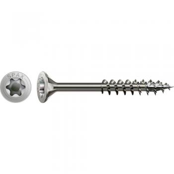 Tornillo para Madera SPAX 8 mm x 120 mm T-STAR Plus Acero Inoxidable A2 Pack de 50