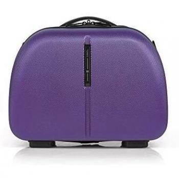 Gabol - Paradise | Neceser de Viaje Rigido con Asa de Transporte y Bandolera de Color Morado