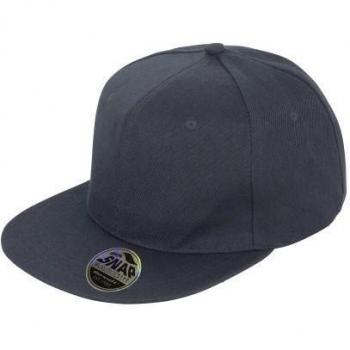 Gorra Snapback Bronx Original de Visera Plana para Hombre en Azul Marino