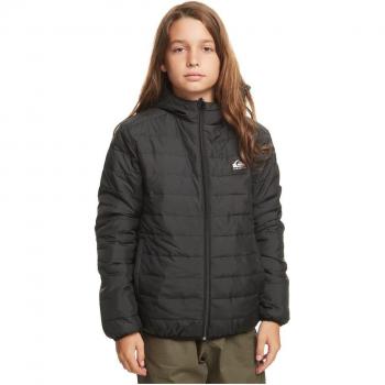 Chaqueta Deporte Niño Quicksilver Scaly Reversible - Negro y Gris, reversible, para niños
