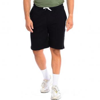 Pantalón Corto Deportivo para Hombre La Martina TMB003-FP221 - Negro - Algodón - Talla 2XL