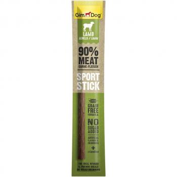 Snack para perros GimDog Sport Sticks cordero 12 g.