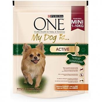 MyDogIs Perro Mini Active Pollo y Arroz 800 g - 800 gr