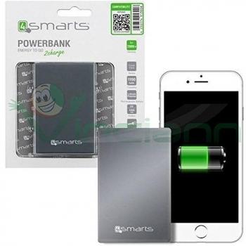 4smarts Credit Card Power Bank 1150 mAh negro - externor Akku/Power Bank