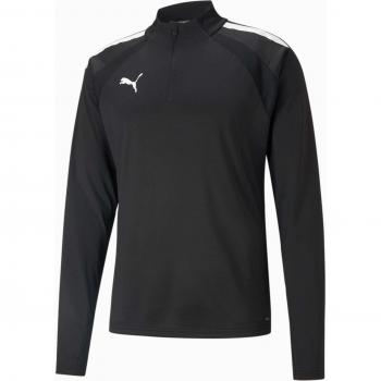 Puma Teamliga Men's Gray Hooded Sweatshirt - Size M