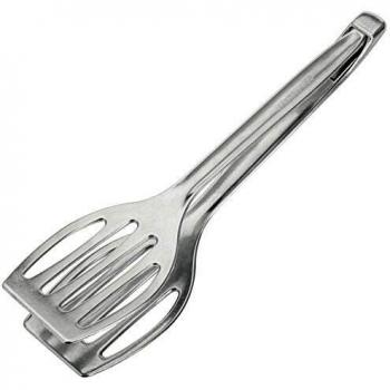 Westmark Pinzas de Doble Espátula, Longitud: 27,5 cm, Aluminio fundido a presión, Duetto, Plata, 21102260