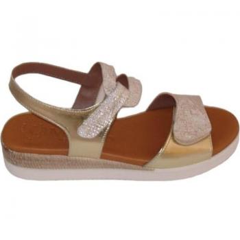Sandalias de Mujer MAWEN Cuna Plateado Piel Diseño Actual