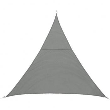 Toldo Vela de Sombra Triangular Shae Marrón Avellana 3 x 3 x 3 m
