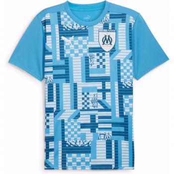 Puma Olympique de Marseille Pre Match Jersey 2024/2025 - Adult Male - Blue - Size L