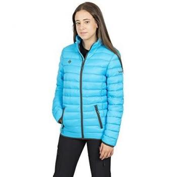 Izas Kara Chaqueta De Fibra, Mujer, Turquesa/Chocolate, M