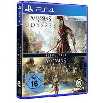 Assassin's Creed Odyssey + Assassin's Creed Origins - [PS4] [Importación alemana]