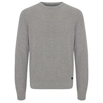 BHCodford Men's Crew Neck Blend Pullover Sweater