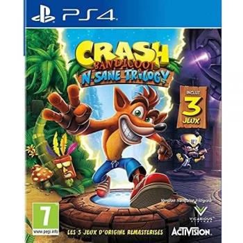 Trilogía N. Sane de Crash Bandicoot para PS4 - Juego de Aventura y Plataforma