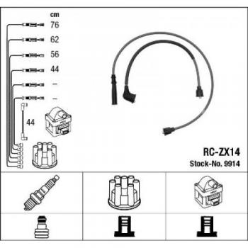 Juego de cables de encendido NGK 9914 - Alta calidad y rendimiento