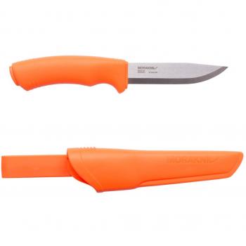 Morakniv Cuchillo de Caza Bushcraft con Mango Naranja