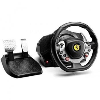 ThrustMaster - Juego De Volante Y Pedales, TX Racing Ferrari 458 Italia Edition, The Crew XBOX One code