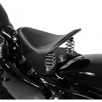Asiento Solo de Muelles Compatible para Harley Davidson Sportster 883 Custom