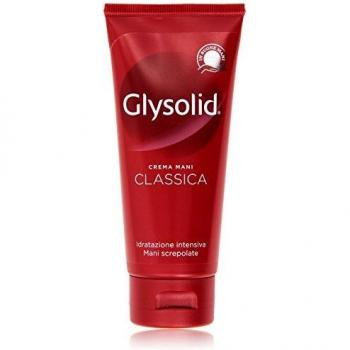 Glysolid Crema clásica de hidratación intensiva para manos agrietadas, 100 ml