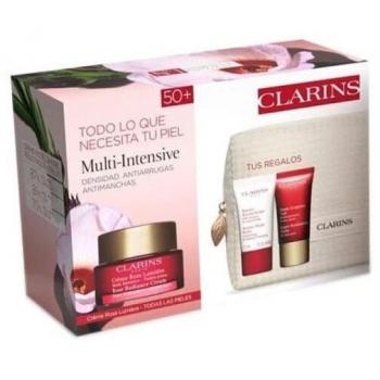 Clarins Multi-Intensive Crème Haute Exigence Jour Rose Lumière All Skin Types 50ml Gift Set