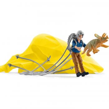 SCHLEICH Dinosaurs Parachute Rescue Toy Playset - Multi-colour