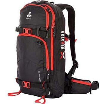 Arva AIRBAG Reactor 18 Mochila avalancha, Adultos Unisex, Black/Red, 18l