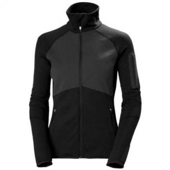 Helly Hansen Women's Lifa Merino Midlayer Fleece Jacket - Black XS