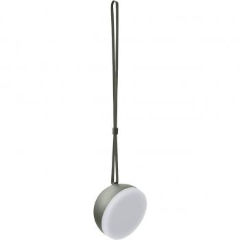 Lámpara portátil LED recargable New Works Sphere IP67 verde intenso