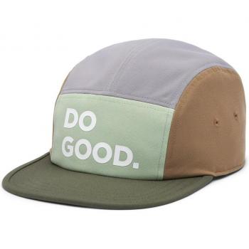 Gorra unisex Cotopaxi Do Good 5-Panel marrón gris verde