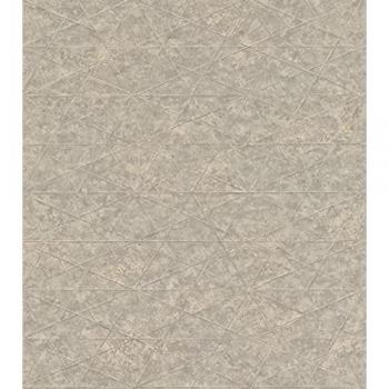 Rasch Abstract Geometric Non-Woven Wallpaper Composition, Gray, 0.53 x 10.05 m, 5.33 sqm