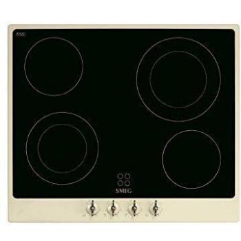 Smeg COLONIALE Placa de cocción vitrocerámica, Cristal