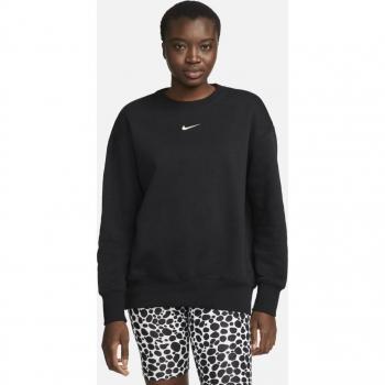 Nike Women's Phoenix Oversized Fleece Sweatshirt - Black - Size M