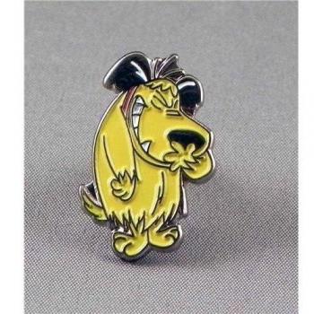 Pin de metal esmaltado, insignia broche Mutley