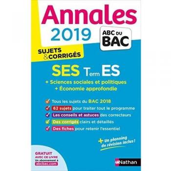 SES Tle ES : Sujets & corrigés