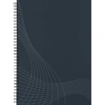 Notizio - Cuaderno (A4, encuadernado en espiral, tapa blanda, cuadriculado)